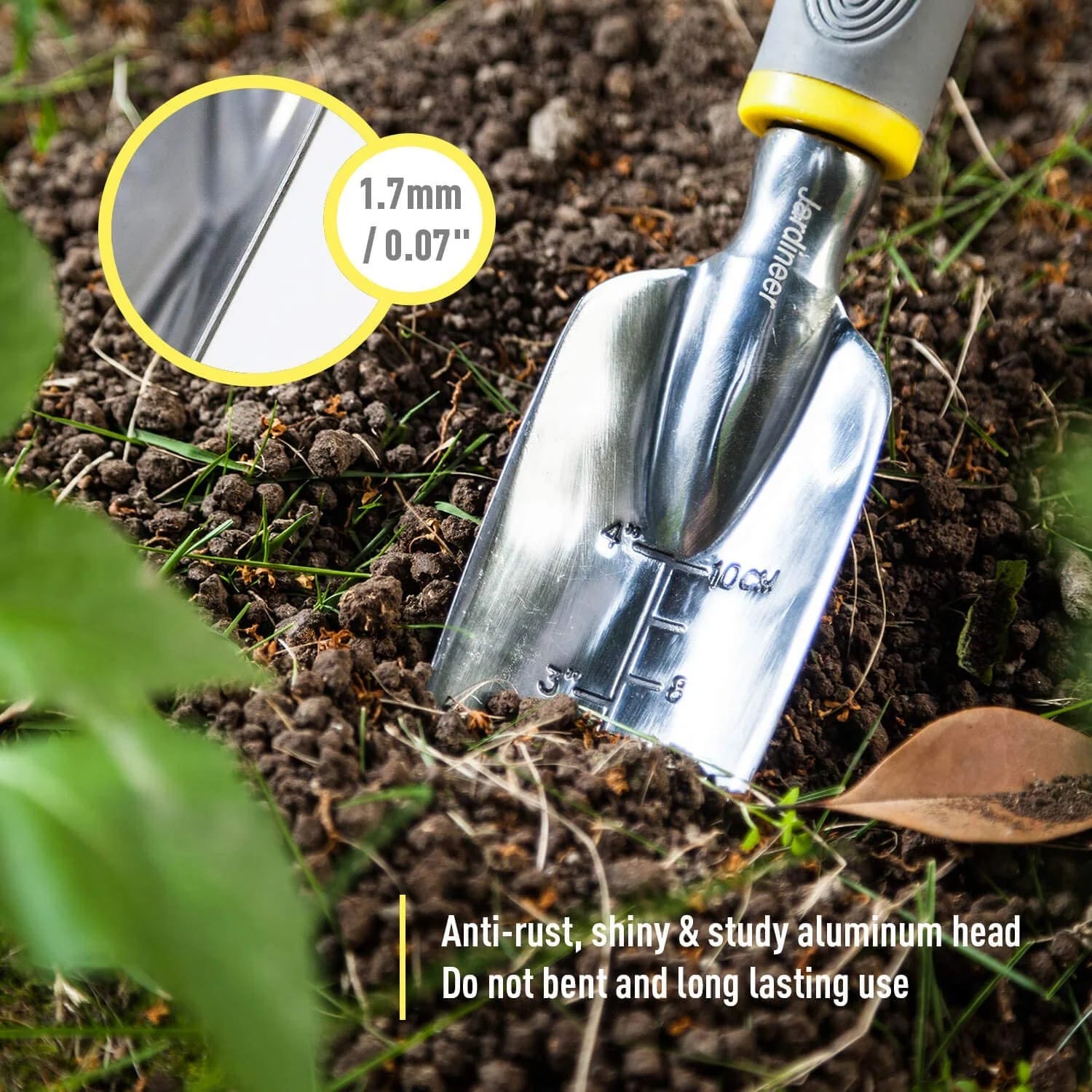 8-Piece Heavy Duty Garden Tool Set - Professional Gardening Tools for Men and Women