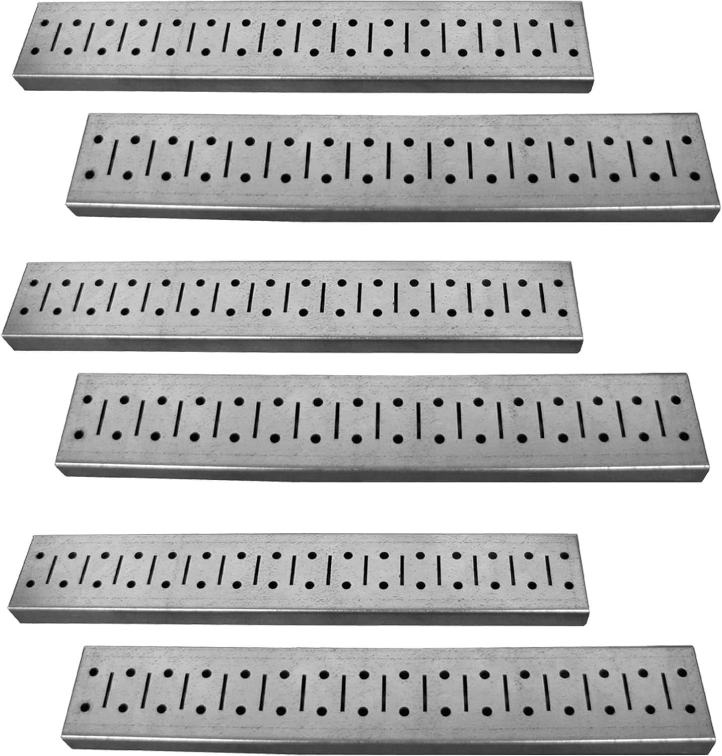 8-Foot Metal Pegboard Strip Organizer for Efficient Garage Organization
