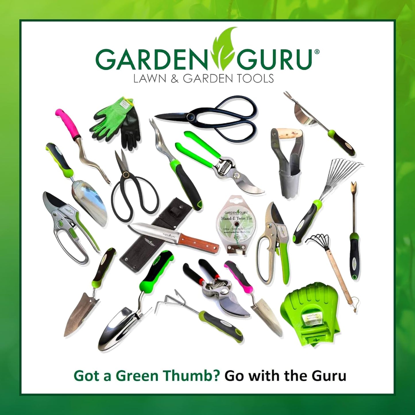 Ergonomic Stainless Steel Hand Rake and Soil Tiller by Garden Guru for Gardening, Cultivating, Soil Loosening, Mulch Spreading, and Flower Bed Raking