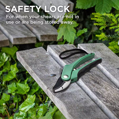 Heavy-Duty Stainless Steel Garden Anvil Pruning Shears